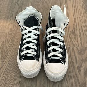 Black & white converse